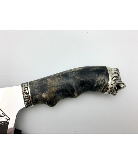 Handmade cleaver “Lion #1” 95Х18/58 HRC