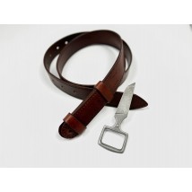 Exclusive handmade knife belt