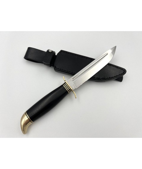 Handmade combat knife “Finka #5” made of premium steel S390/69 HRC.