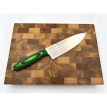 Кухонный нож ручной работы «Шеф #4» из стали N690/61 HRC