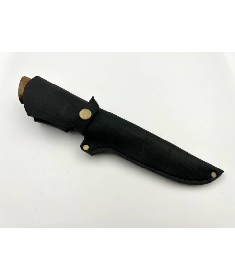 Handmade knife “Classic #3” with leather sheath, awkward 95x18