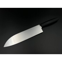 Кухонный нож ручной работы «Сантоку #4» из стали N690/61 HRC