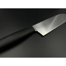 Handmade kitchen knife “Santoku #4” made of steel N690/61 HRC