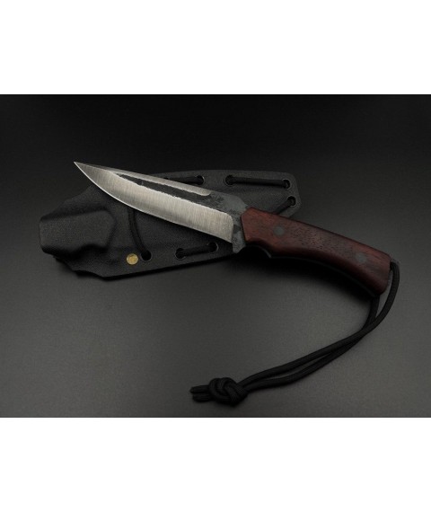 Handmade combat knife “Volunteer #1” with a sheath made of abs plastic U8A/61 HRC