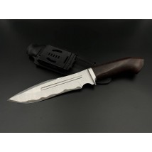 Exclusive handmade knife made of laminated Damascus “Rambo #2”