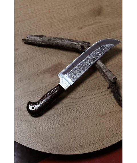 Нож ручной работы «Пчак #6» (new), 95Х18/58 HRC.