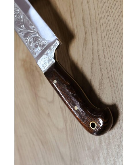 Нож ручной работы «Пчак #6» (new), 95Х18/58 HRC.