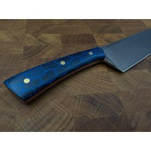 Кухонный нож ручной работы «Шеф #8», Х12МФ/60 HRC.