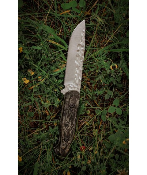 Нож ручной работы «Бушкрафт #8» (01) из стали 50Х14МФ/58 HRC
