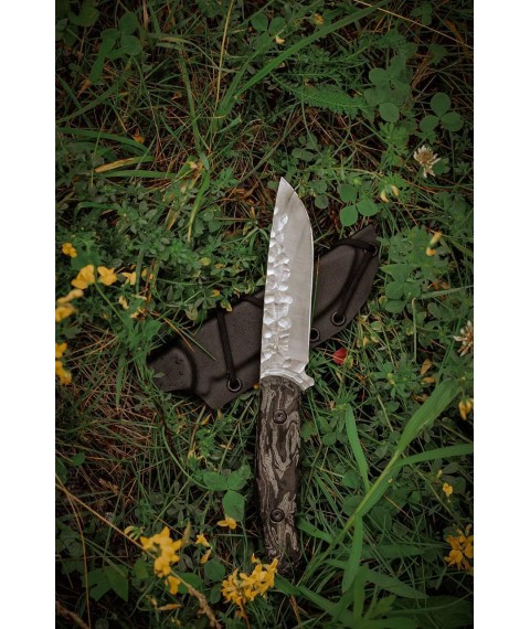 Нож ручной работы «Бушкрафт #8» (01) из стали 50Х14МФ/58 HRC