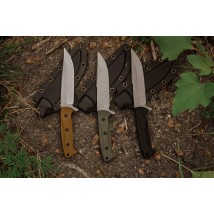 Боевой тактический нож ручной работы «Оркорез #5» с ножнами из АБС пластика Х12МФ/60 HRC