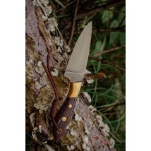 Нож ручной работы «Герцог #2» с ножнами из кожи Х12МФ/60 HRC