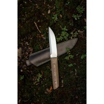 Нож ручной работы «Мамба #1» с ножнами из кожи N690/61 HRC
