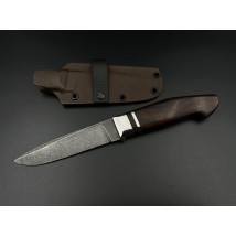 Handmade knife “Fin #6” with Kydex sheath M390/62-63 HRC