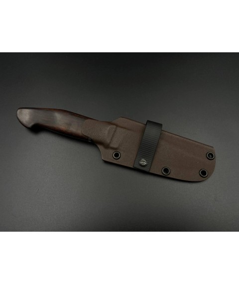 Handmade knife “Fin #6” with Kydex sheath M390/62-63 HRC