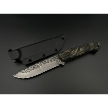 Нож ручной работы «Бушкрафт #8» (03) из стали 50Х14МФ/58 HRC