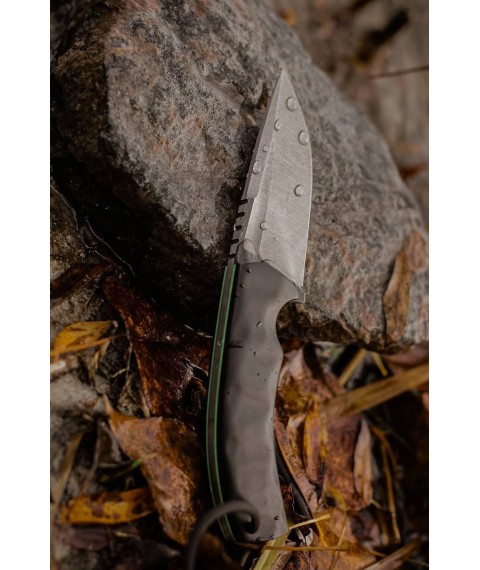 Handmade knife “Greyhound #1” with Kydex sheath X12MF/60 HRC