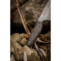 Кухонный нож ручной работы «Сантоку #9» 50х14мф/59-60 HRC