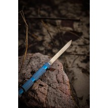 Handmade twist knife “Kubo #1” made of steel N690/61HRC