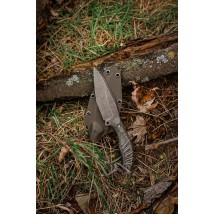 Нож ручной работы «Сапсан #4» с ножнами из кайдекса Х12МФ/60 HRC.