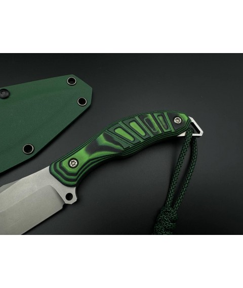 Handmade knife “Sapsan #5” with Kydex sheath X12MF/60 HRC.