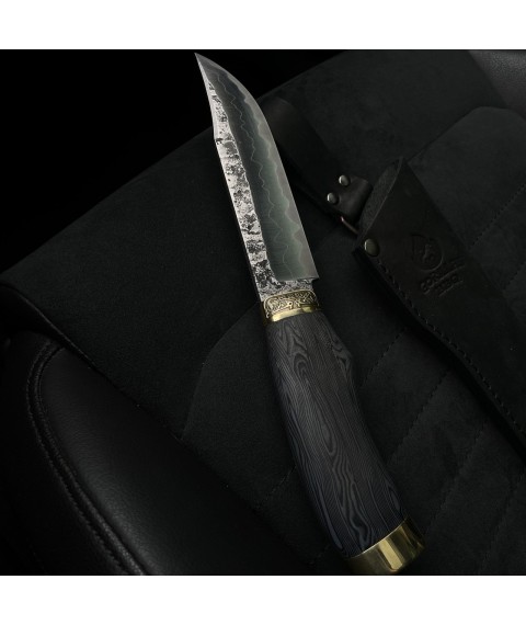 Knife “Compass of Terror” (laminate) handmade