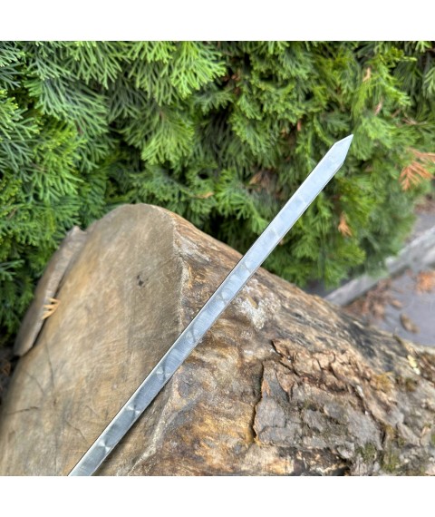 Шампур с деревянной ручкой 740х12х3мм