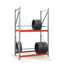 Galvanized rack for tires SN-Sh_2 2500х2450х900 (2 tiers)