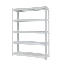 Rack of ChK-300 the painted RAL 9016 with regiments the painted mm RAL 9016 1960х1840х460. (5 shelves)