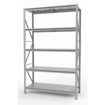 Rack the strengthened SN zinced with regiments of type-setting galvanized 2500х1840х500 mm. (5 tiers)