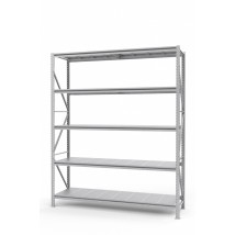 Rack the strengthened SN zinced with regiments of type-setting galvanized 2500х2450х800 mm. (5 tiers)