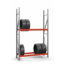 Galvanized rack for tires SN-Sh_1 2500х1230х500 (2 tiers)