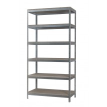 The rack of ChK-80 zinced with chipboard polished regiments of 2500х920х460 mm. (6 shelves)