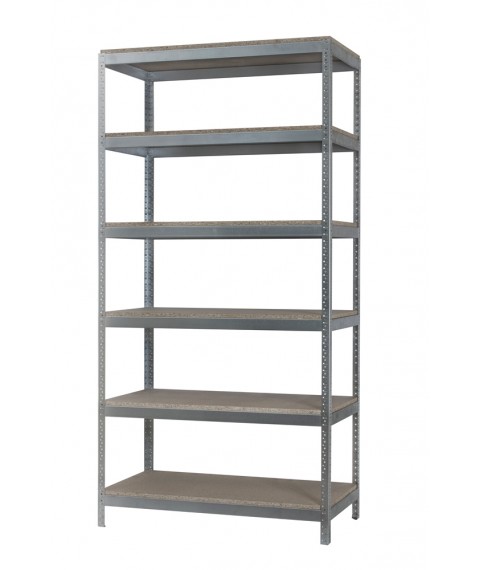 The rack of ChK-80 zinced with chipboard polished regiments of 2500х920х460 mm. (6 shelves)