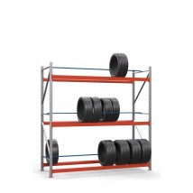 Galvanized rack for tires SN-Sh_2 2500х2450х900 (3 tiers)