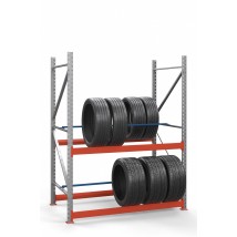 Galvanized rack for tires SN-Sh_2 2000х1840х900 (2 tiers)