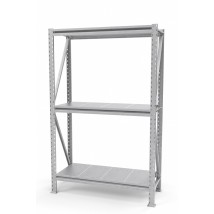 Rack the strengthened SN zinced with regiments of type-setting galvanized 2000х1230х800 mm. (3 tiers)