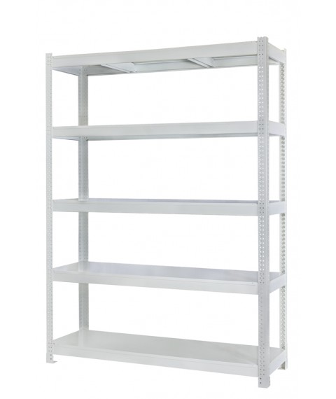 Rack of ChK-300 the painted RAL 9016 with regiments the painted mm RAL 9016 2500х1440х920. (5 shelves)