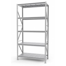 Rack the strengthened SN zinced with regiments of type-setting galvanized 2500х1535х500 mm. (5 tiers)