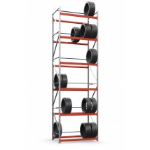 Galvanized rack for tires SN-Sh_2 5000х1840х900 (6th tier)