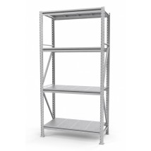 Rack the strengthened SN zinced with regiments of type-setting galvanized 2000х1230х600 mm. (4 tiers)