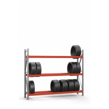 Galvanized rack for tires SN-Sh_1 2000х1535х500 (3 tiers)