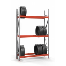 Galvanized rack for tires SN-Sh_1 2500х1230х500 (3 tiers)