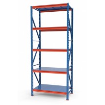 Rack the strengthened SN colored with type-setting colored regiments of 2500х1230х800 mm. (5 tiers)
