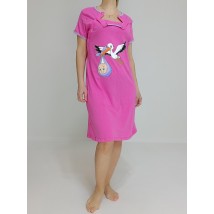 Women's tunic dress Stork (for nursing mothers) 46-48 Pink Triko (79015634-1)