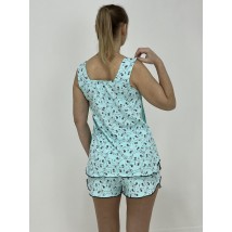Women's Kitty Cat (T-shirt + shorts) 48-50 Turquoise 25489333-2