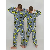 Children's winter pajamas Batman 140 cm Gray 33494032-2