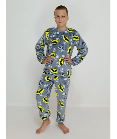 Children's winter pajamas Batman 134 cm Gray 33494032-1