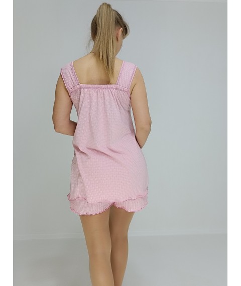 Пижама женская розовая трикотаж 50  Triko (37288128-3)