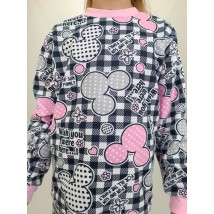 Teenage combed pajamas Miki 134cm 36 Gray Triko (31025931-1)